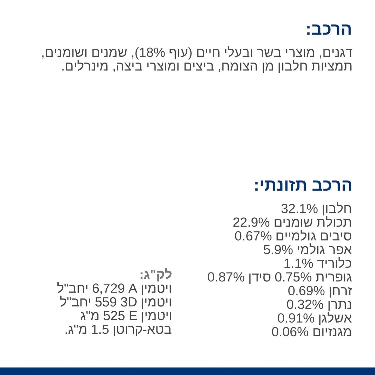 הילס S/D רפואי לחתול 1.5 ק"ג