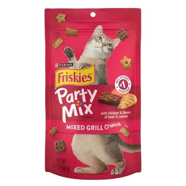 פריסקיז חטיפי Party Mix לחתול בטעם גריל 60 גרם