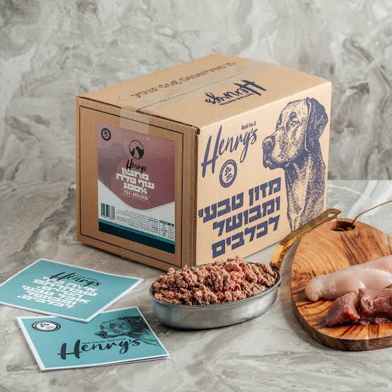 הנריס מזון קפוא עוף טלה ללא ירקות 6 ק"ג