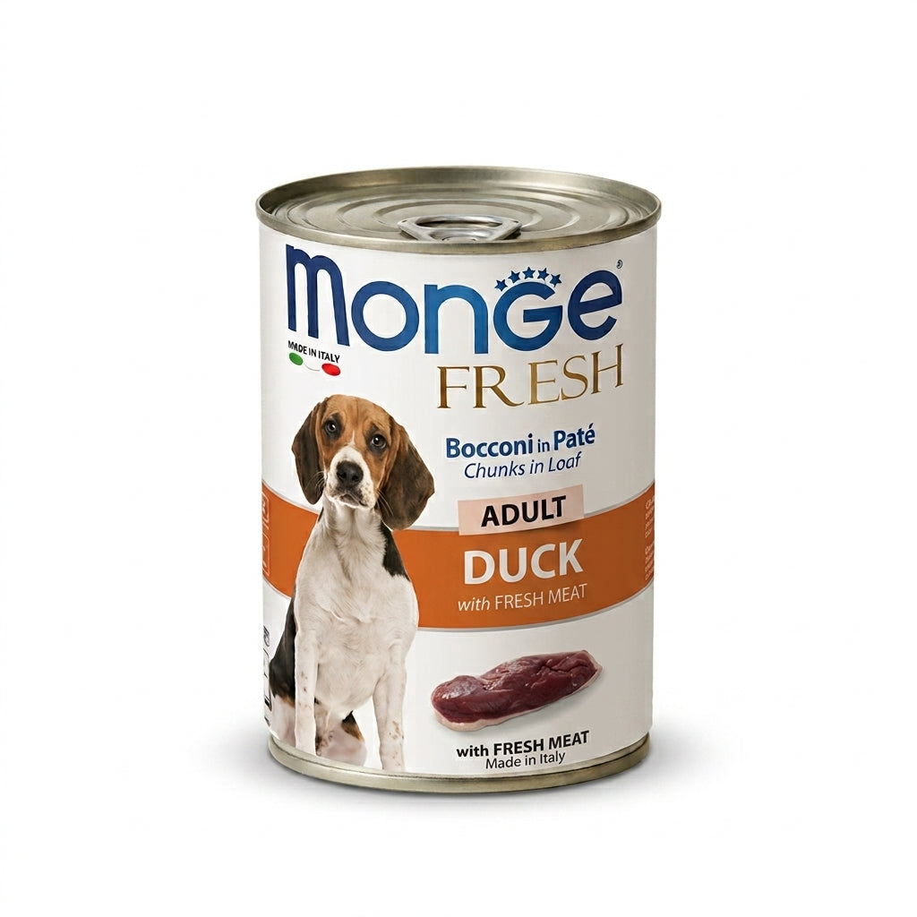 מונג פרש לכלב אדולט ברווז 400 גרם פחית