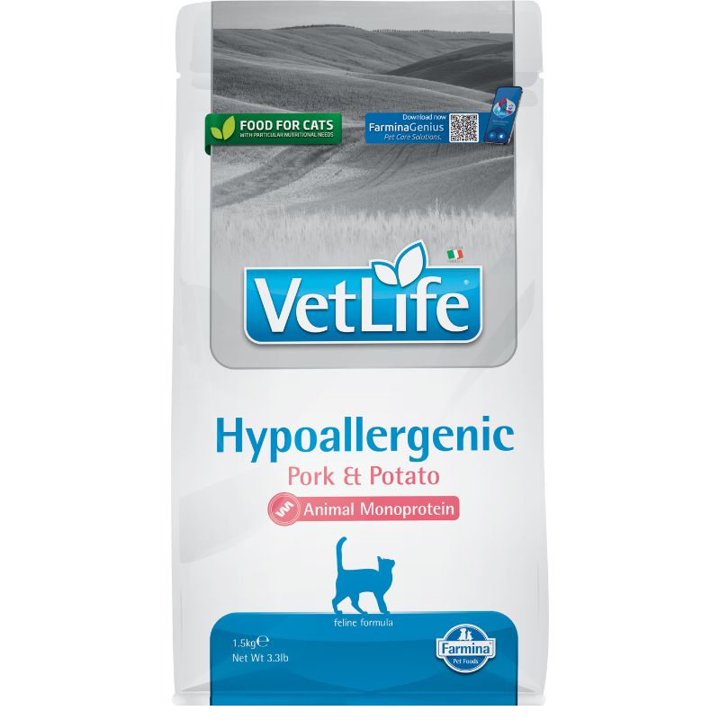וט לייף חתול היפואלרגני חזיר ותפו"א 1.5 ק"ג