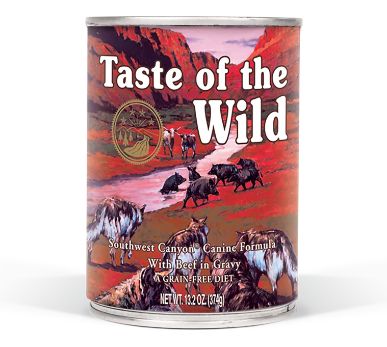 שימור TASTE OF THE WILD בקר
