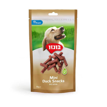 חטיף בונזו חטיפוני ברווז 80 גרם