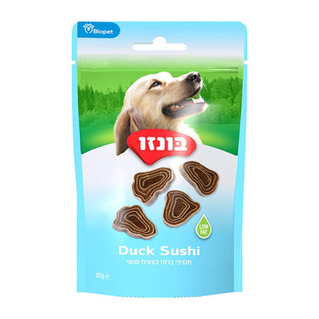 חטיף בונזו ברווז בצורת סושי 80 גרם