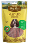 Dog fest חטיף רצועות בשר צבי 90 גרם
