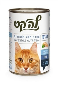 לה קט שימורי פטה לחתול דגים 400 גרם