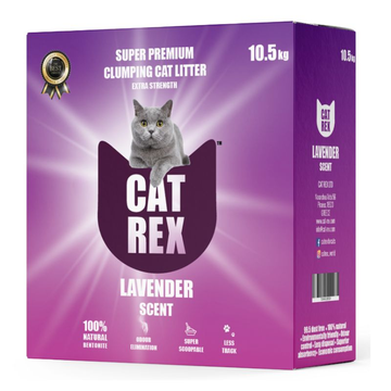 חול CAT REX לבנדר 10.5 ק"ג (סגול)
