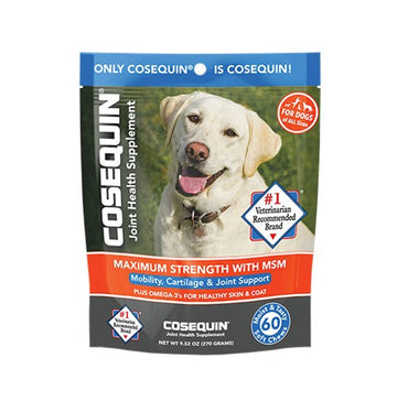 תוסף מפרק Cosequin Nutramax לכלב 120 חטיפים