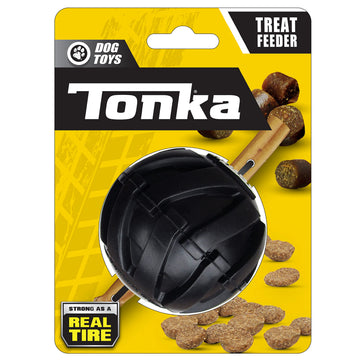 TONKA צעצוע כדור חטיפים קשיח לכלב