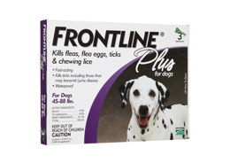 פרונטליין פלוס טיפות למניעת פרעושים וקרציות בכלבים 20 ק"ג עד 40 ק"ג
